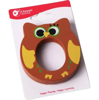 Dětské zboží Dřevěné písmeno O Classic World