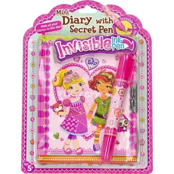 Zápisník Památník se zámkem "Přítelkyně navždy"