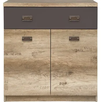 Ložnice Black Red White Malcolm KOM2D1S