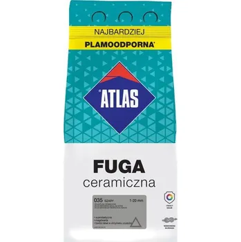 Spárovací hmota Hmota spárovací keramická Atlas Fuga 2 kg – šedá