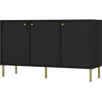 Komoda FALCO Komoda Tomila 813/2 Odstín: Černý grafit