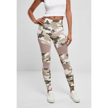 Dámské legíny Ladies Camo Tech Mesh Leggings - duskrose camo S