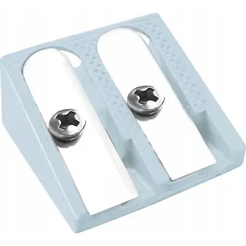 Ořezávátko Dvojité kovové ořezávátko pastelově růžové INTERDRUK