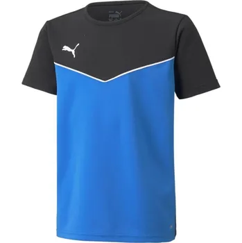 Pánské tričko PUMA Dětské tričko Puma Blue Jersey Jr 176 - Sportovní a pohodlné MODRÁ|ČERNÁ