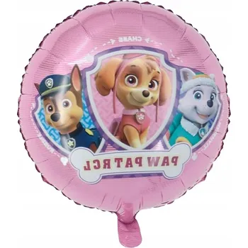 Balónek Fóliový balónek Tlapková patrola - Skye, Chase, Everest 18"