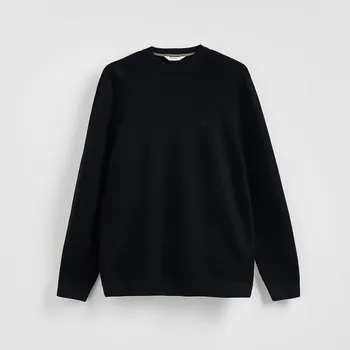 Pánský svetr Reserved - Svetr s příměsí lyocellu - černý - 052FR-99X - 052FR-99X-XL