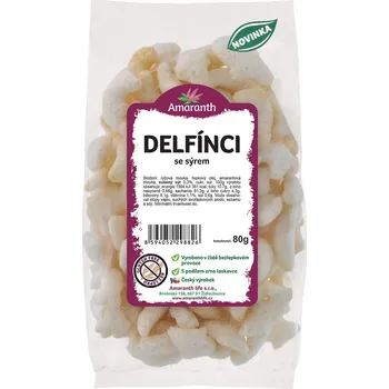 Amrth Delfínci Sýr 80g (Kartonové balení : 15 ks)