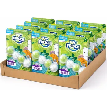 Čistič odpadu WC frisch Kraft Aktiv Feuerzeichen závěsný blok 12x50 g - VÝHODNÉ BALENÍ - originál z Německa