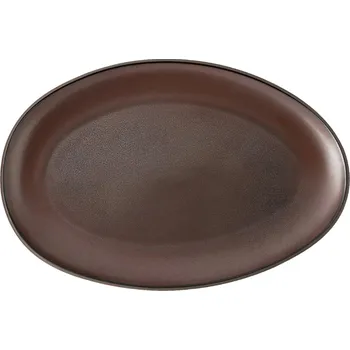 Talíř Rosenthal Servírovací talíř Junto Bronze oválný, Ø 33 cm 21540-405252-62733