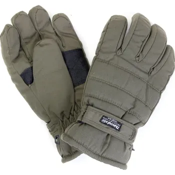 Módní doplněk Rukavice Thinsulate OLIV, Velikost: XXXL