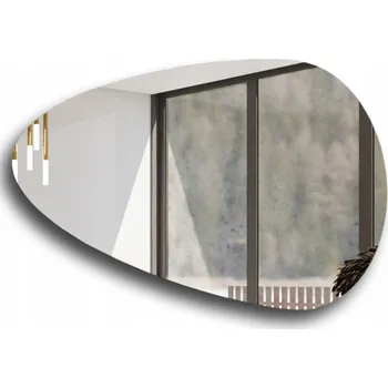 Zrcadlo Stylové Nepravidelné Zrcadlo - Malaga - 140x80, Pravé
