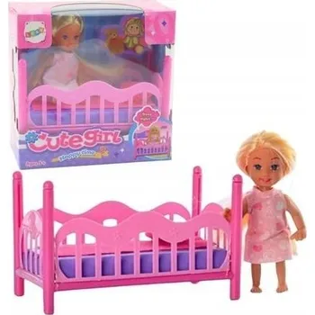 Panenka s postelí - sada na spaní