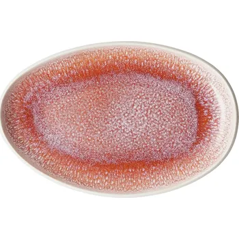 Talíř Rosenthal Servírovací talíř Junto Rose Quartz oválný, Ø 25 cm 21540-405254-62725