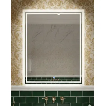 Zrcadlo Zrcadlo LED Capricornus | S Dotykovým Spínačem | 90x120 cm | Neutrální Bílá 4000K Vyrobeno v PL