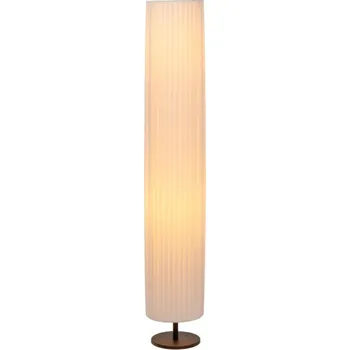Stojací lampa Lucide FOLD - Stojací lampa - Ø 20 cm - 2xE27 - Bílá