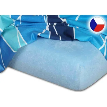 Bytový textil Froté prostěradlo 80x200 EXCLUSIVE světle modré