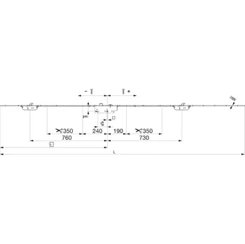 Dveřní kování MACO zámek vícebodový Z-TS 2HO DM: 35