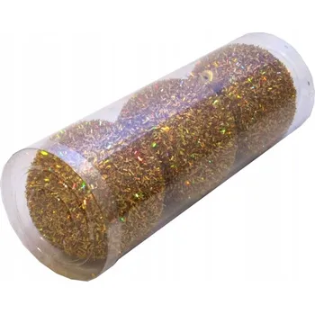 Vánoční dekorace Vánoční Baňky nerozbitné Zlaté ježky 11 cm Tuba 3ks