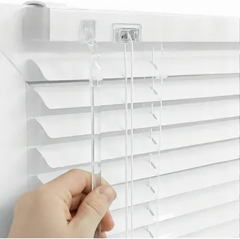 Žaluzie Hliníková žaluzie 25 mm BÍLÁ horizontální hotová na míru 80x130 cm