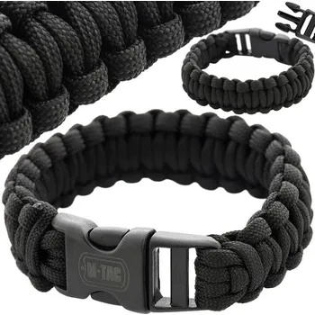 Náramek Náramek M-Tac HWSH002-BK-M 2 v 1 pro přežití