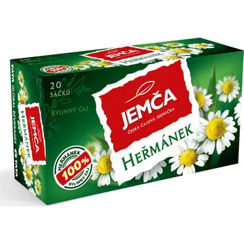 Čaj Jemča HEŘMÁNEK 20x1,2g (Kartonové balení : 20 ks)