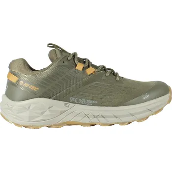 Pánské tenisky HI-TEC Hi-Tec Fuse Trail boty ZELENÁ
