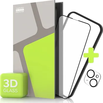 Ochranné sklo na objektiv Tempered Glass Protector pro iPhone 14 Plus, 3D Glass + sklo na kameru (Case Friendly)
