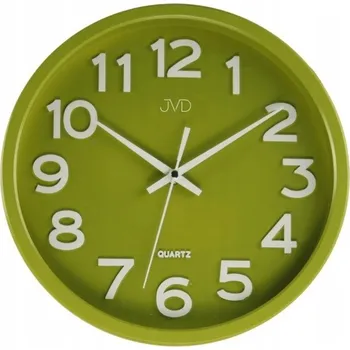 Hodiny Nástěnné hodiny JVD zelené 30 cm