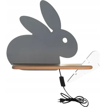 Nástěnné svítidlo Nástěnné svítidlo Candellux Lighting s integrovaným LED zdrojem, šedé