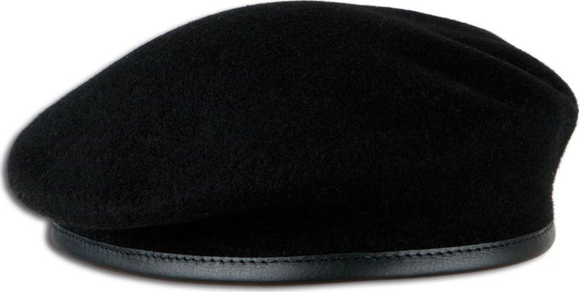 Baret commando černý, Velikost: pro obvod hlavy 59cm