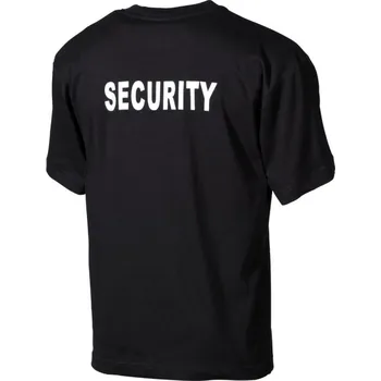 Pánské tričko Triko s potiskem SECURITY bílá, Velikost: 6XL