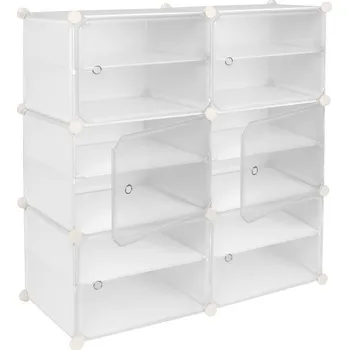 TZB Modulární botník Petra 88 cm, bílý