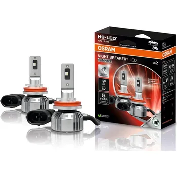 Autožárovka OSRAM H9 NIGHT BREAKER LED SMART +330% 2ks 64213DWNBSM-2HB