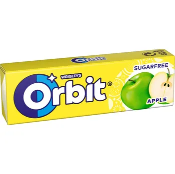 Cukrovinka Orbit APPLE dražé 14g cena za kartonové balení (Kartonové balení : 30 ks)