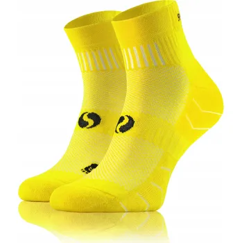 Pánské ponožky Sesto Senso Ponožky AMZ žluté, velikost 43-46