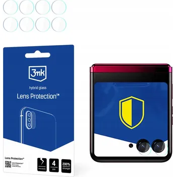 Hybridní Sklo 3MK pro Motorola Razr 40 Ultra, 4 ks