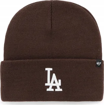 Čepice Pánská zimní čepice Los Angeles Dodgers MLB Haymaker '47 CUFF KNIT Brown
