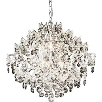 Nástěnné svítidlo Lustr Markslöjd 107415 - Křišťálový lustr na řetězu HIDDEN 6xE14/40W/230V