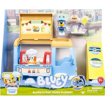 sada figurek bluey food truck