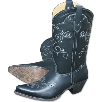 Jezdecká obuv dámské westernové boty WBL-29 Velikost: 38