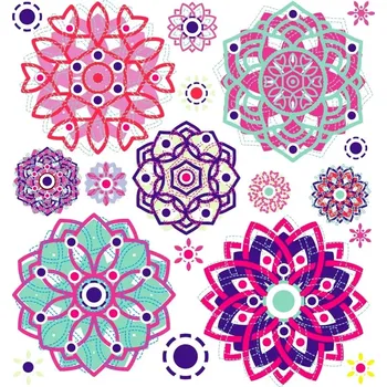 Naprasovacie dekorace Mandala malý kutník