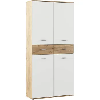 Komoda Tempo Kondela Variacion (dub artisan + bílá)