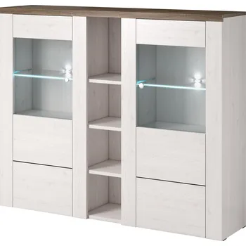 Vinotéka MOB Larita Typ 46 (sibiu larche + dub sonoma truflový)