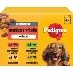 Pedigree Senior kapsičky v želé smíšený…