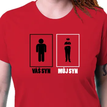 Tričko Policisté | Dámské tričko Syn policista