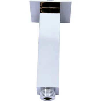 Tyč na sprchový závěs EASY sprchové rameno 200 mm, stropní, chrom