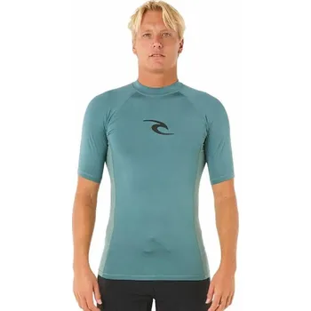 Neoprenový oblek RIP CURL Pánské lycrové triko WAVES, krátký rukáv M bluestone + DÁREK