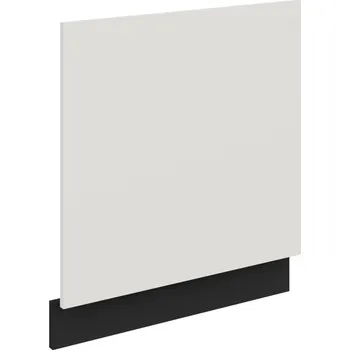 Kuchyňská skříňka Dvířka pro vestavnou myčku LUNARA - 60x57 cm, bílé / černé