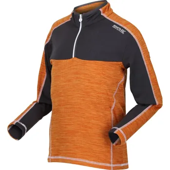 Pánská mikina REGATTA Dětská fleecová mikina na zip 14 LET FIALOVÁ