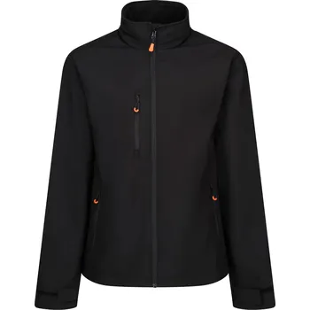 Pánská softshellová bunda REGATTA Pánská softshellová bunda Thermogen ČERNÁ